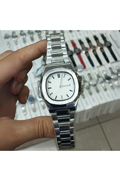 QUARTZ Eşref Single Watch, Square Dial Honeycomb Wristwatch, Men's Wristwatch