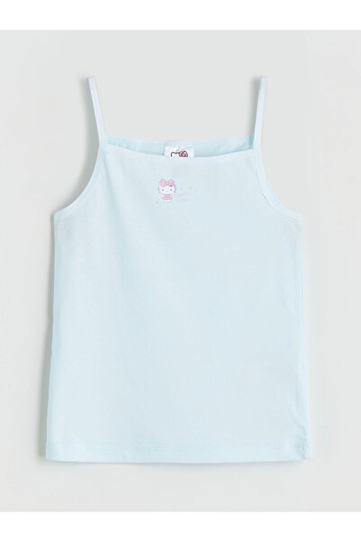 LC Waikiki Sparkling Selections from Shining Store |   Square Neck Hello Kitty Printed Girls' Undershirt, Pack of 2