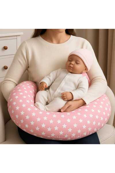 UMEL HOME Breastfeeding Pillow / Baby Support Cushion, Pregnancy Pillow, Cott...