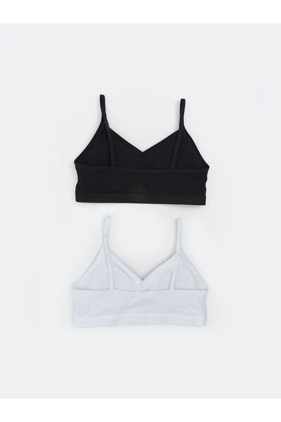 LC Waikiki White Girl's Bustier 2-Piece Set
