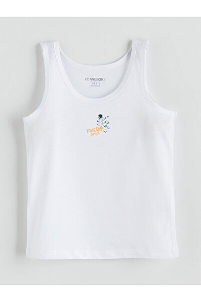 LC Waikiki Create Your Style from Uzg Store |   Printed Cotton Boys' Undershirt 2-Pack