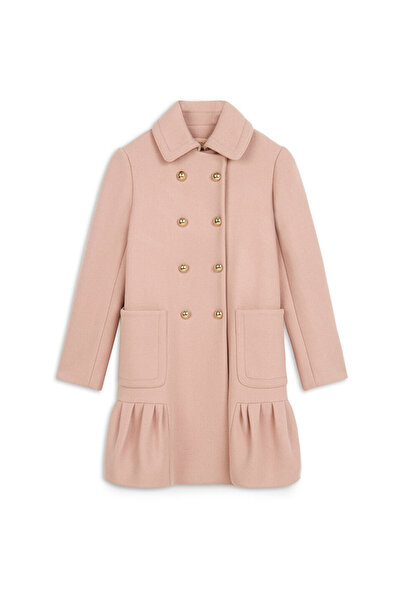 Machka Yün karışımlı volanlı kaban