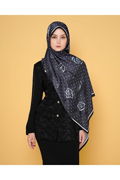 LEİLA SCARF شال حرير تويل مستورد