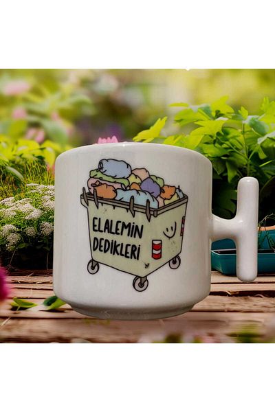 GameFruy Elalemin Says Double Sided Printed Mug - Ceramic Tea, Coffee Gift Cup