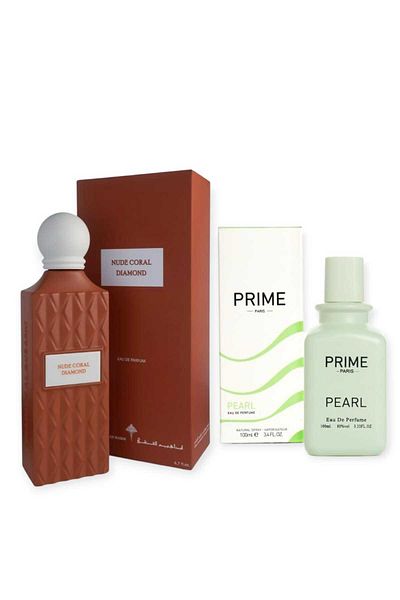 IBRAQ Ibrahim Al Qurashi Ibraq Perfume · Nude Coral Diamond with Prime Perfume - 250 ml
