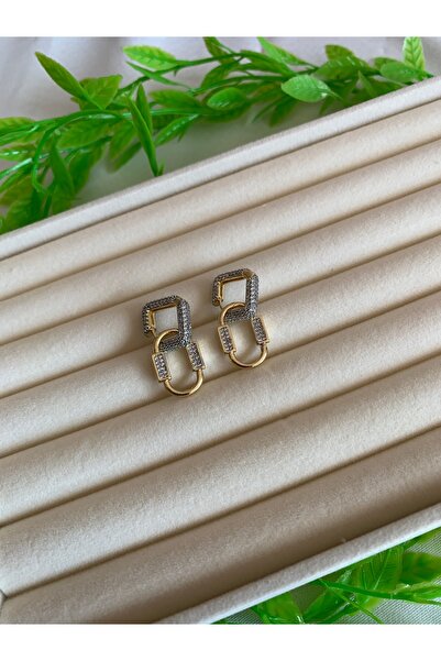 Ebruli Dangle Zircon Stone Earrings