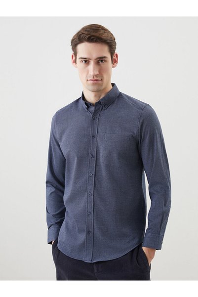 LC Waikiki Lcwaikiki classicregular fit dobby pocket men's shirt