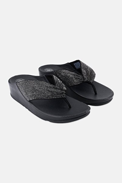 Fitflop Women Twiss Crystal Slip On Sandals, Black