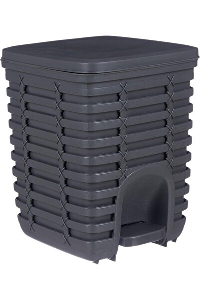 STOREMAX PRStoRe Palm Pedallı Çöp Kovası, Antrasit/Gri, 9 Lt StorePR 1063348