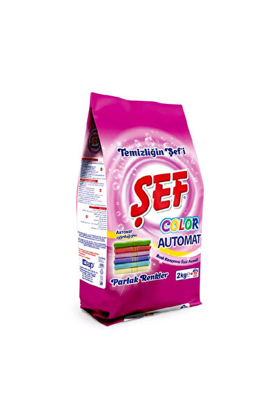 ŞEF مسحوق غسيل أوتوماتيكي ملون من سيف، 3 كجم