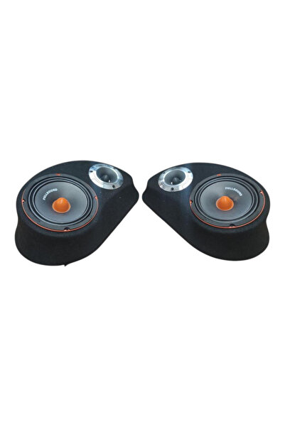 Lostgarage POLYESTERLİ BOŞ PANDİZOT 20 CM HOPARLÖR 10 CM TWEETER YUVALI SİYAH...