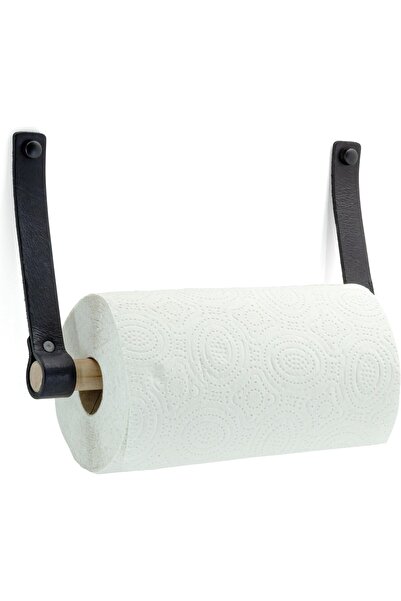 STOREMAX Sellbuyst Leather Paper Towel Rack, Paper Towel Stand, Paper Towel Holder, Towel Holder Trend