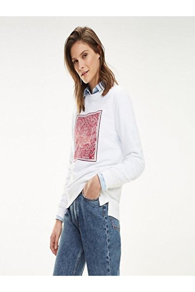 Tommy Hilfiger Patterned Regular Women's Sweatshirt