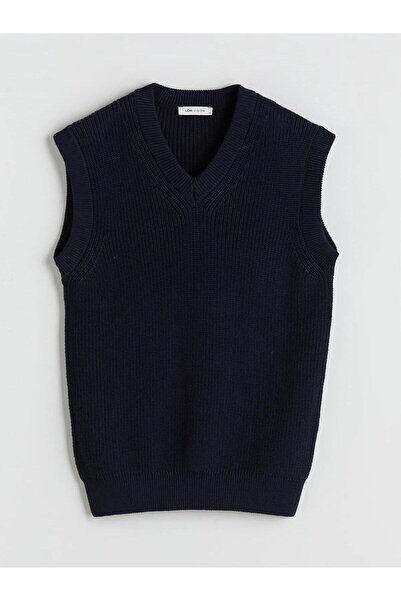 LC Waikiki Lcw Standard Mold V-Neck Men's Knitwear Sweater (W5)