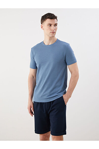 LC Waikiki Zero Roba Collar Combed Cotton Men's T-Shirt from Uzg Store for St...