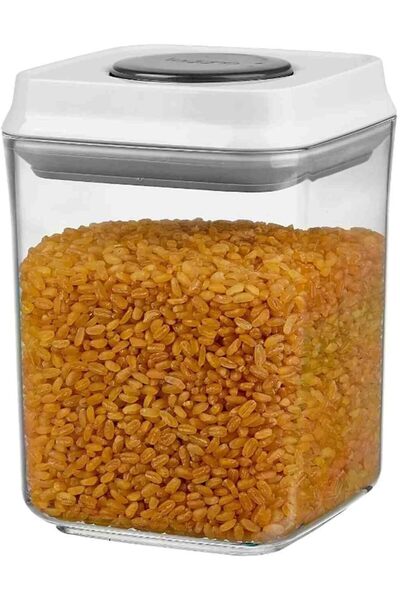STOREMAX Sellbuyst Basmalı Square Food Storage Container (0.90 Lt.) Dimensions:106X106X145Mm Trendy 266450