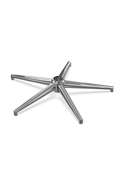 TP TUNAPRES Konik Krom Yıldız Ayak Oyuncu Koltuğu Ofis Koltuğu Ayağı Çalışma ...