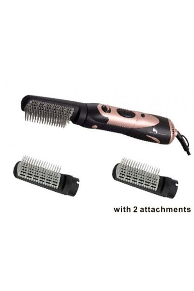 BEAUTY BOUTIQUE Hair Dryer Brush 1200 Watt with Two Attachments