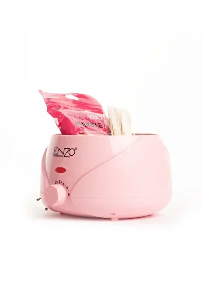 Enzo Professional Hair Wax Warmer – Full Body Waxing Kit for Legs, Arms, Armpits & Face – Compat