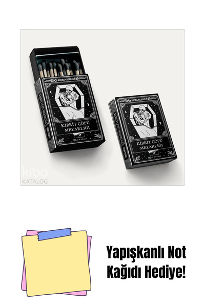 Epsilon Yayınevi Kibrit Çöpü Mezarlığı - Özel Baskı + Yapışkanlı Not Kağıdı