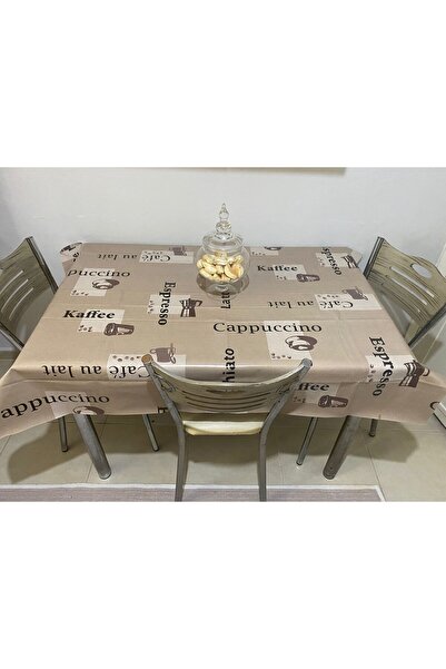 YEK HOME TEKSTİL Față de masă din PVC cu fibre, care poate fi șters