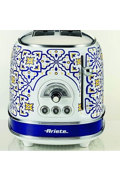 AC BOX Capri 2 Slice Toaster 0155/1C - 810 Watts, Metal Body, 2 Slice Capacity, Defrost