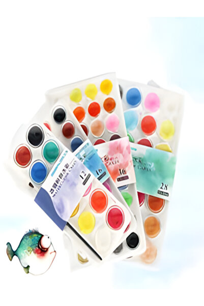 Flamingo ألوان مائية 12 لونًا