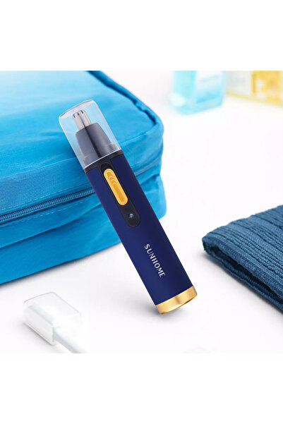 sharpdo SUNHOME Electric Nose Hair Trimmer Black/Gold