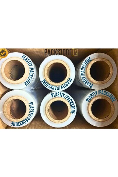 PLASTTY 6 Pcs Hand Type 50cm 1 Box Stretch Extra Protective 6X300