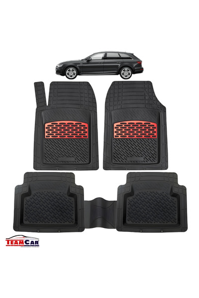 TEAMCAR Covorașe auto Audi A4 B8 Allroad compatibile cu tipul de tavă (2009-2...
