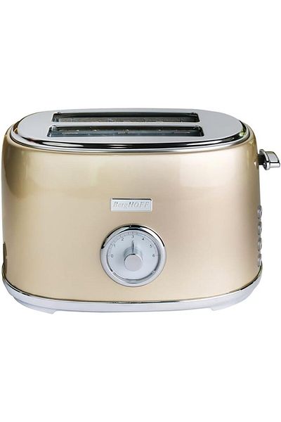 AC BOX Gem Metallic Gold Two Slice Toaster Ac Box 861931