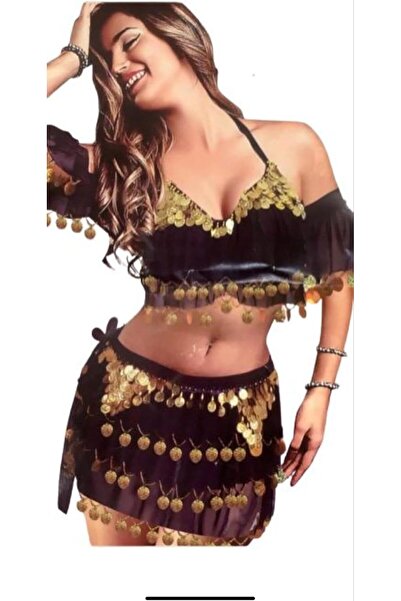 Generic Oriental Dancing Suit with Bra and Skirt