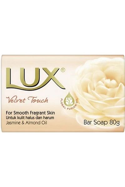 LUX Soap 80Gr Velvet Touch (Velvet Touch) (Set of 2)