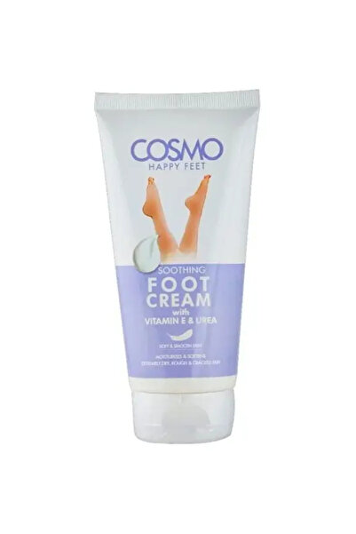 Cosmo هابي فيت كريم ملطف للقدمين مع فيتامين E واليوريا من كوزمو ، 150 مل
