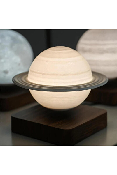 Generic Levitating Saturn Lamp - Floating Planet Night Light For Home & Office Décor