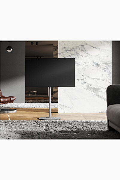 FITUEYES TV Standı 32-60 inç, Yüksekliği Ayarlanabilir & Döndürülebilir, Lüks Tasarım