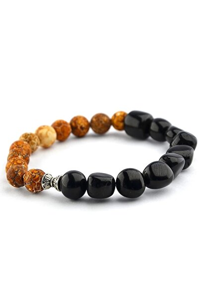 HÜNERTAŞ سوار من حجر العقيق التبتي وحجر ألتوك