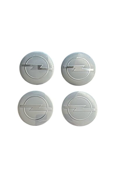 MAF Set 4 capace roti 58mm exterior, 56mm interior Opel argintii compatibil/i...