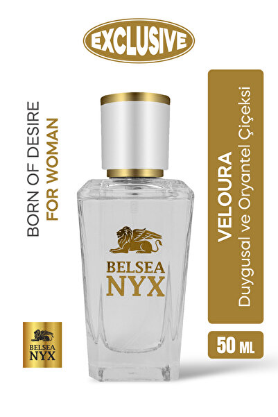 belsea nyx Veloura EXCLUSIVE EDP Kadın Parfüm Delina Duygusal ve Oryantel Çiç...