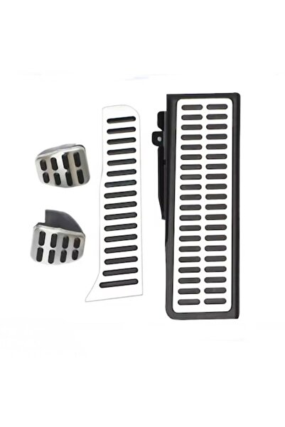 MAF Set pedale si suport picioare aluminiu, compatibil VW Golf 5, 6, Scirocco, Sharan, Caddy, Skoda Octa