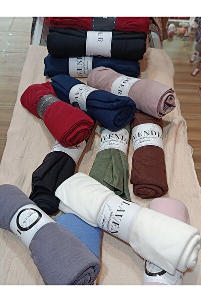 LAVENDER Kadın penye şal