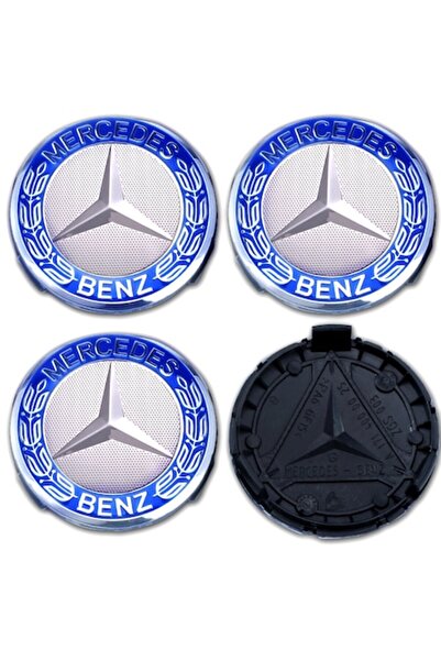 RUICHENZHE Set 4 capace de roți, RUICHENZHE, pentru Mercedes, 75 mm