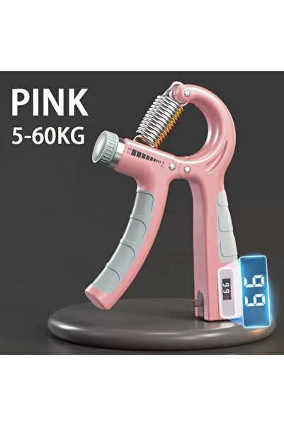 Choice7 count-pink 5-60kg Adjustable Hand Grip Strengthener Hand Grip Trainer...