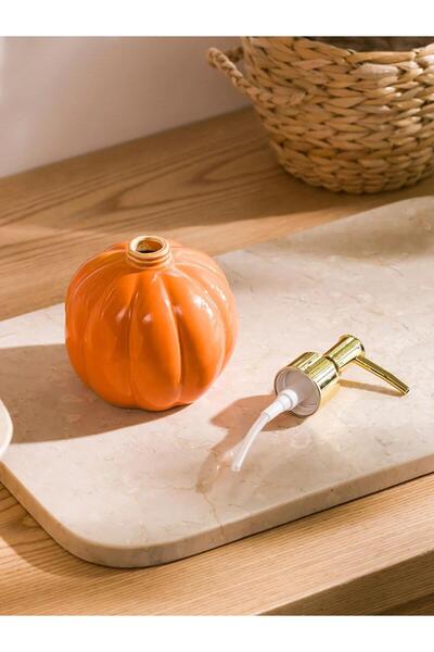 LC Waikiki Lcw Ceramic Liquid Soap Dispenser with Pumpkin Figure (W5)