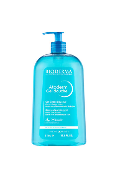 Bioderma Atoderm Shower Gel for Normal/Sensitive Skin, 1000 ml