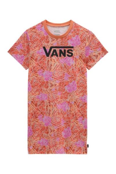 Vans Rose Camo Print Tee Dress