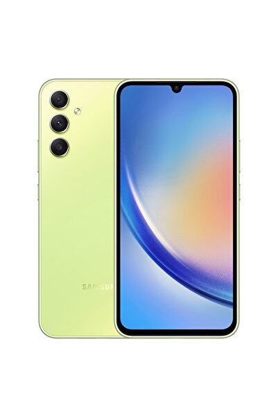 Samsung هاتف Galaxy A34 5G الذكي بذاكرة وصول عشوائي (RAM) سعة 8 جيجابايت وذاك...