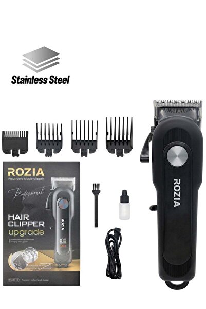 ROZIA ماكينة قص الشعر ذات الرأس القابل للتعديل HQ2223