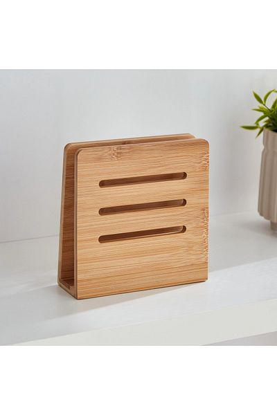 Home Box Natura Bamboo Napkin Holder