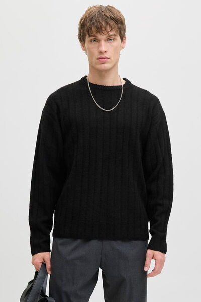 Jack & Jones Men's Crew Neck Wool Sweater - Bradley